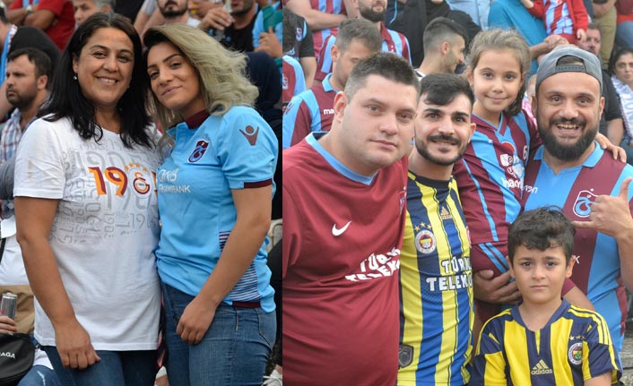 Taraftarların ilgisi Trabzonspor mutlu etti