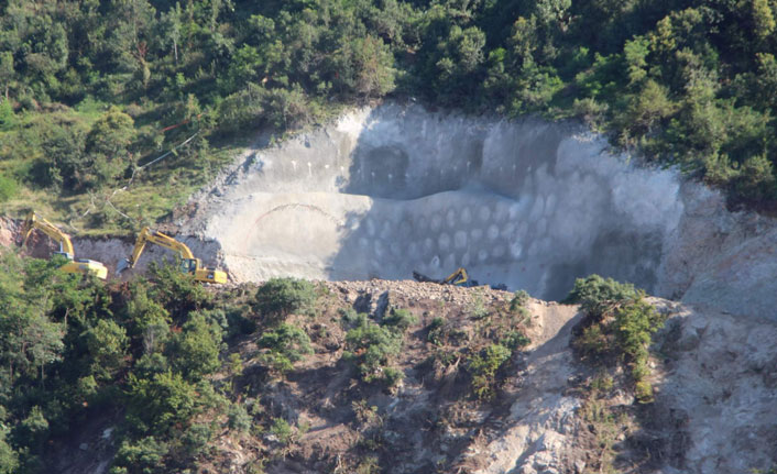 "Trabzon'da yeşil alanlar yok ediliyor"