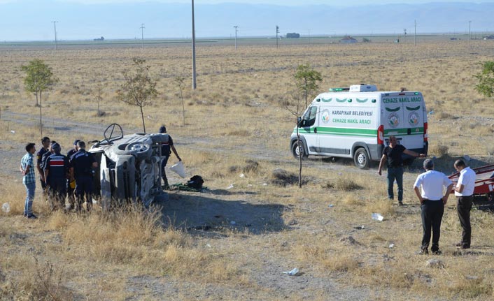 Düğün dönüşü kaza: 2 ölü, 3 yaralı