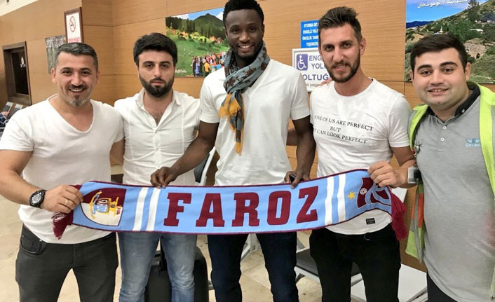Obi Mikel Trabzon'a geldi!