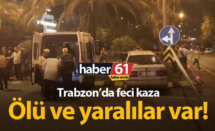 Akçaabat’ta Feci Kaza: 1 Ölü, 14 Yaralı