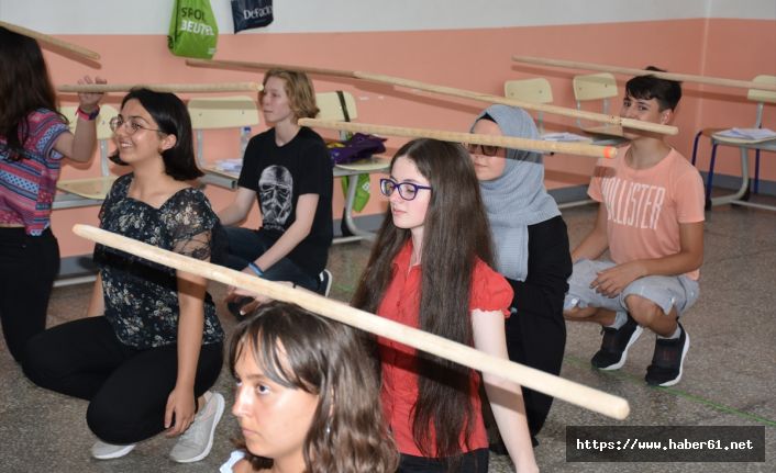 Farklı ülkelerden geldiler Trabzon'da Almanca öğreniyorlar