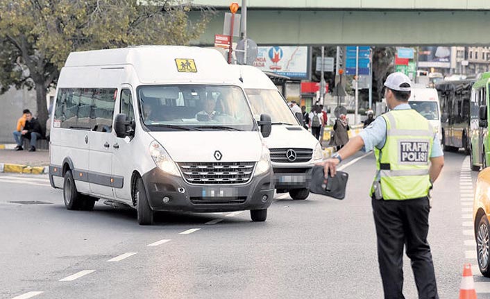 Okul servislerinde taviz yok