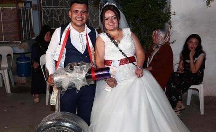 Damada takı yerine...