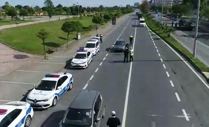 Trabzon’da trafik denetimi - Emniyet kemeri, Cep telefonu, Alkol…