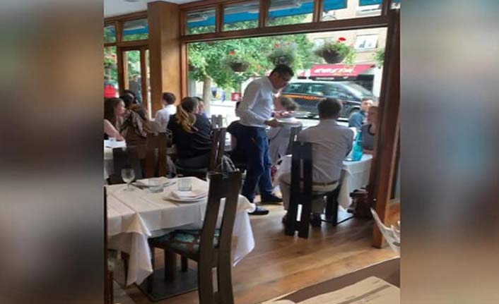 Müşterisinin hayatını işte böyle kurtardı!