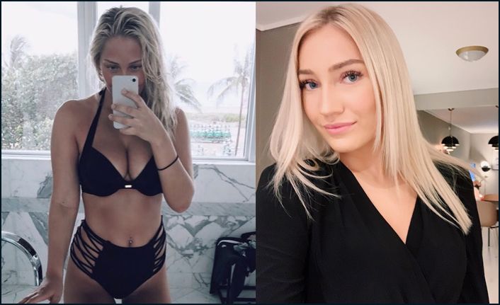 Trabzonspor'un yeni yengesi! Alexander Shörloth'ün eşi Lena Selnes'in fotoğrafları...