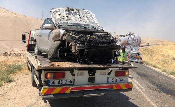 Siirt'te trafik kazası!