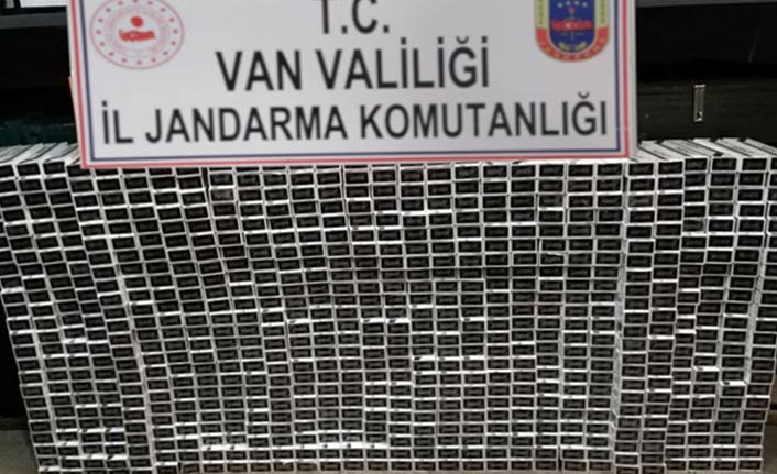 İran sınırında 7090 paket kaçak sigara ele geçirildi