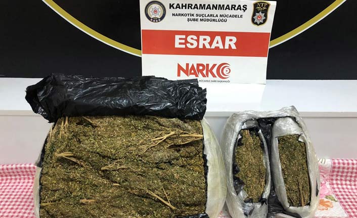 Dur ikazına uymadı! 12,5 kilogram...