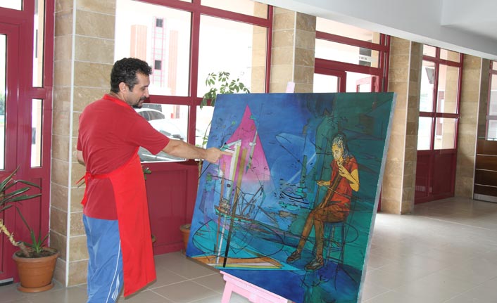 Akçaabat'ta 6. Uluslararası Resim Çalıştayı