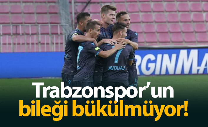Trabzonspor'un bileği bükülmüyor!