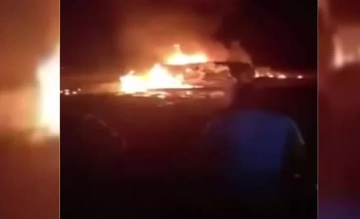 Savaş uçağı düştü