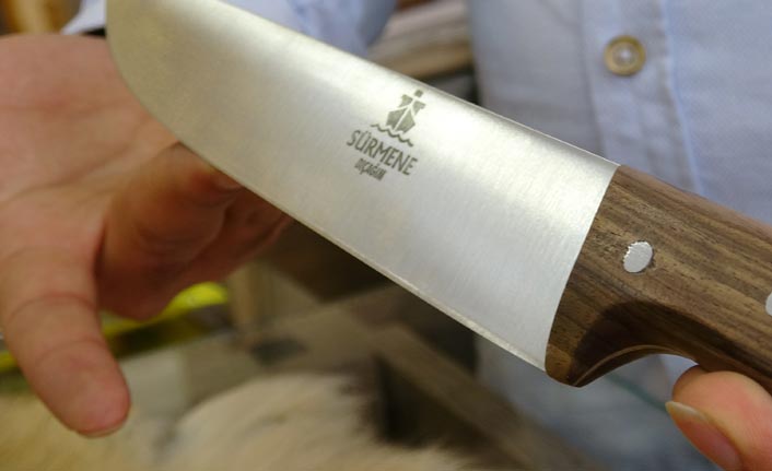 Bayram öncesi Sürmene bıçağına ilgi arttı