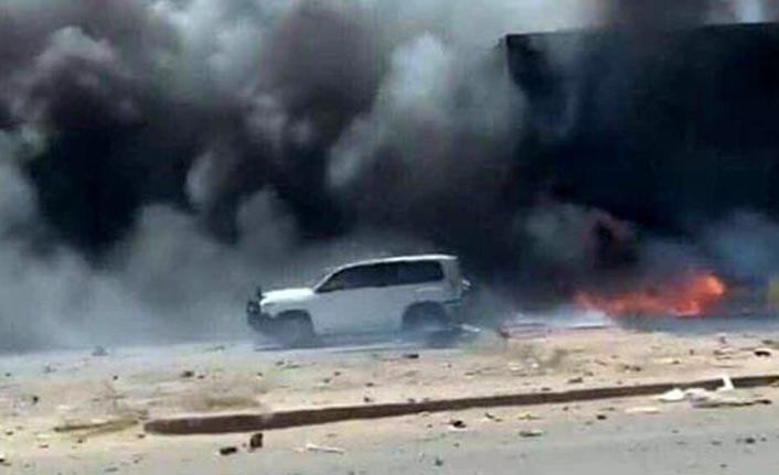 Bombalı araç infilak etti: 2 BM personeli hayatını kaybetti