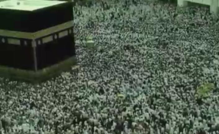 Mekke’de Kurban Bayramı Namazı kılındı