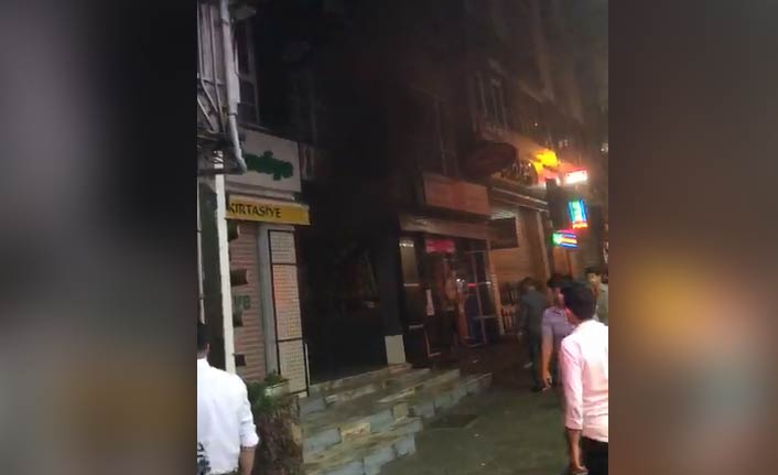 Trabzon'da korkutan yangın