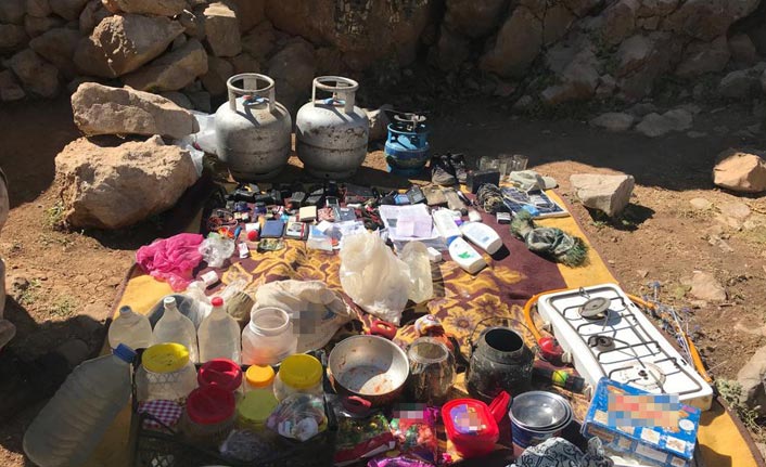 PKK’ya ait mühimmat ele geçirildi