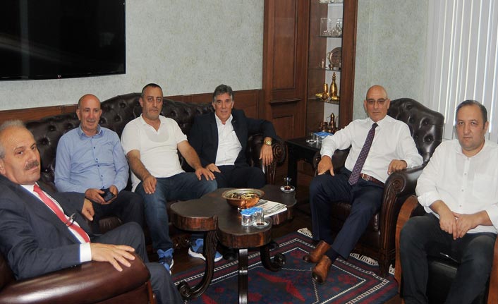 Trabzon esnafı bayramlaştı