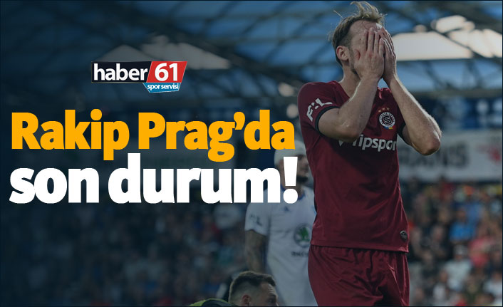 Trabzonspor'un rakibi Sparta Prag'da son durum!