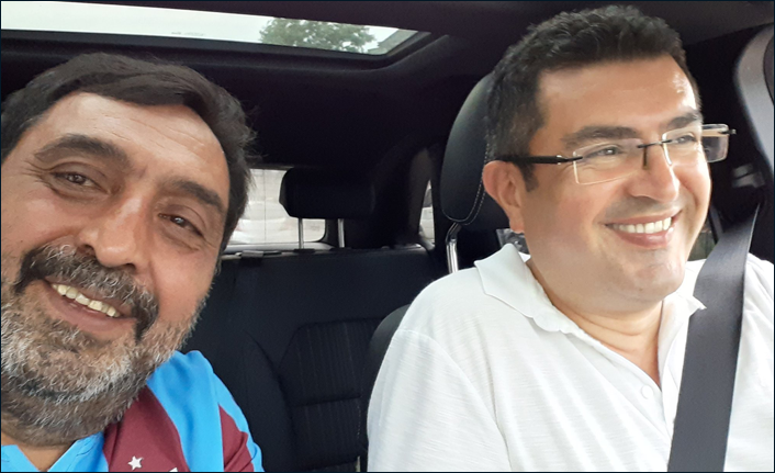 Ünlü oyuncu Ahmet Yenilmez Trabzonspor maçında!