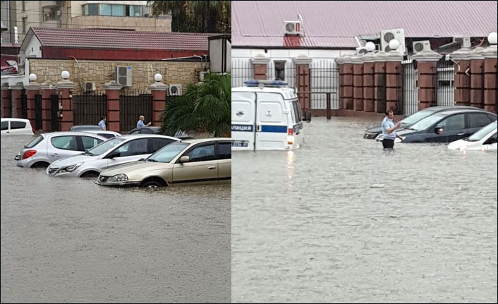 Soçi'de sel fekaleti