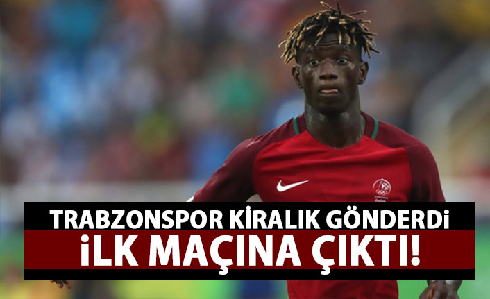 Trabzonspor'un kiralık gönderdiği Edgar Le ilk maçına çıktı!