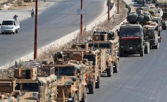 İdlib'de askeri konvoya saldırı