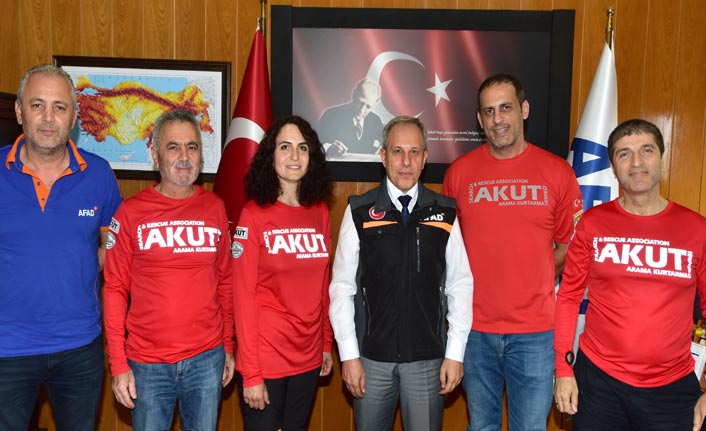 AKUT Trabzon’dan AFAD’a ziyaret