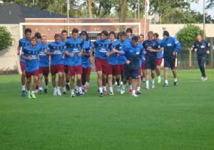 Trabzonspor kampı sona erdi