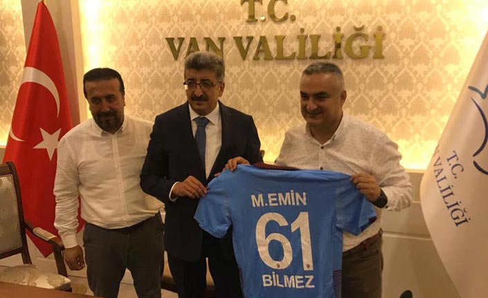 Trabzonlu gazetecilerden Vali Bilmez’e ziyaret