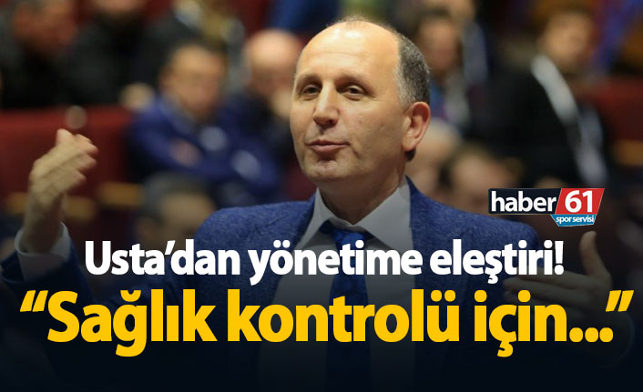 Muharrem Usta'dan yönetime sponsor eleştirisi!