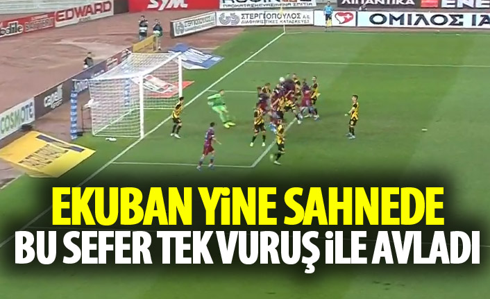 Trabzonspor Avrupa’da Geri Dönüşü Başlattı: Ekuban’dan İki Korner Golü!