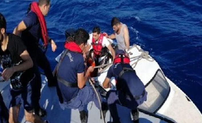 Bodrum açıklarında 60 kaçak göçmen yakalandı