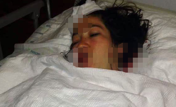 Doğum yapan eşini hastanede bıçakladı