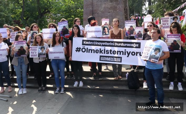 Trabzon’da Emine Bulut cinayetine tepki