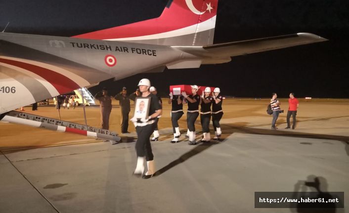 Trabzonlu Şehit Akın Çelebi memleketine geldi