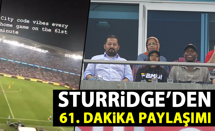 Sturridge'de 61. dakika paylaşımı