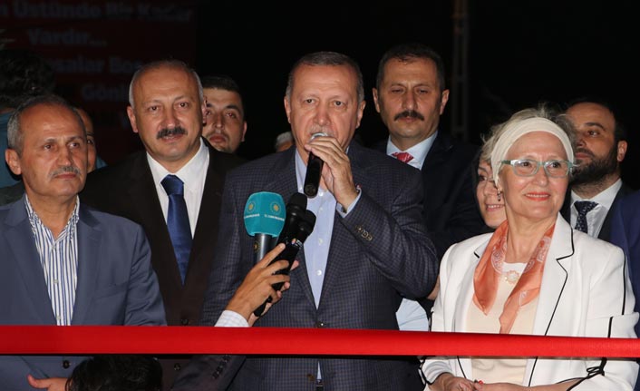 Cumhurbaşkanı Erdoğan Arakale Restaurant'ı açtı