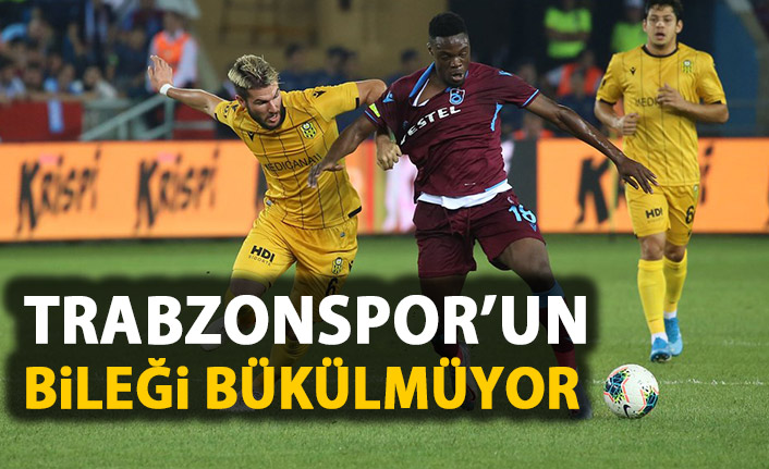 Trabzonspor'un bileği bükülmüyor