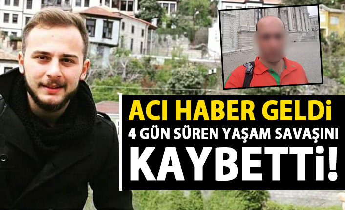 Acı haber geldi! 4 günlük yaşam savaşını kaybetti!