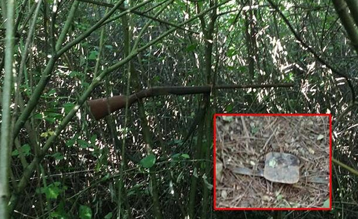 Kenevir ekili araziye tuzak kurmuşlar