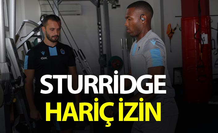 Trabzonspor'da Sturridge harç izin