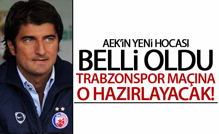 Trabzonspor'un rakibinde yeni hoca belli oldu