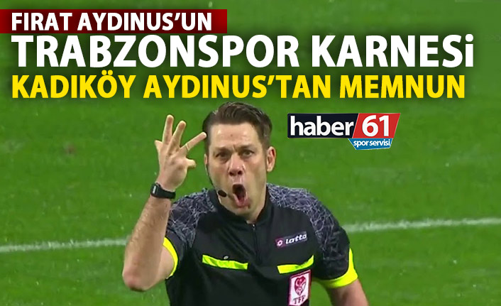 Fırat Aydınus’un Trabzonspor karnesi!