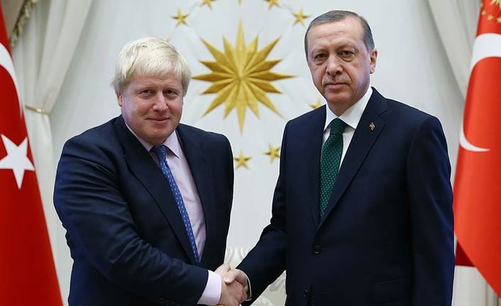 Cumhurbaşkanı Erdoğan ile Boris Johnson telefonda görüştü
