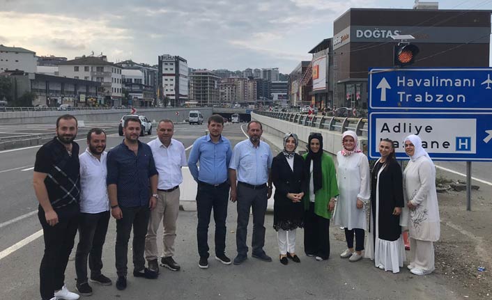 Bahar Ayvazoğlu Kaşüstü altgeçidini inceledi