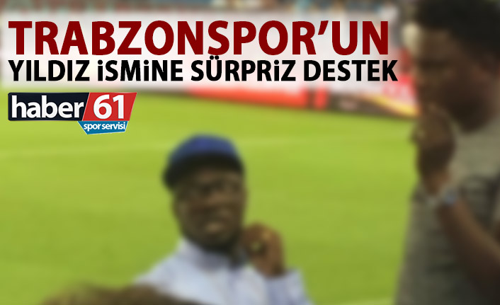 Nwakaeme’ye sürpriz destek! Tribündeki yerini aldı!