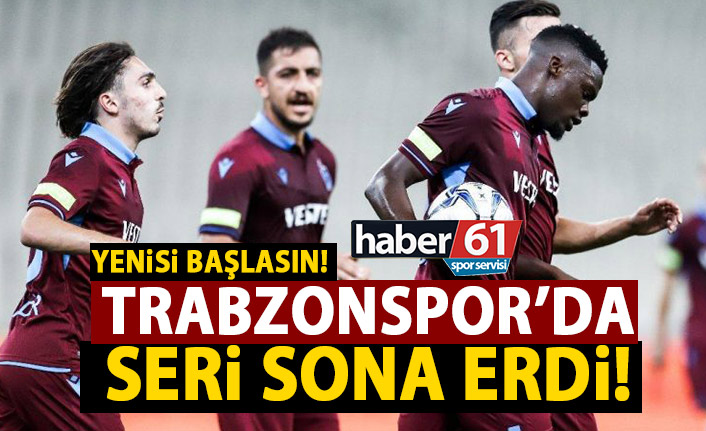 Trabzonspor’da yenilmezlik serisi sona erdi