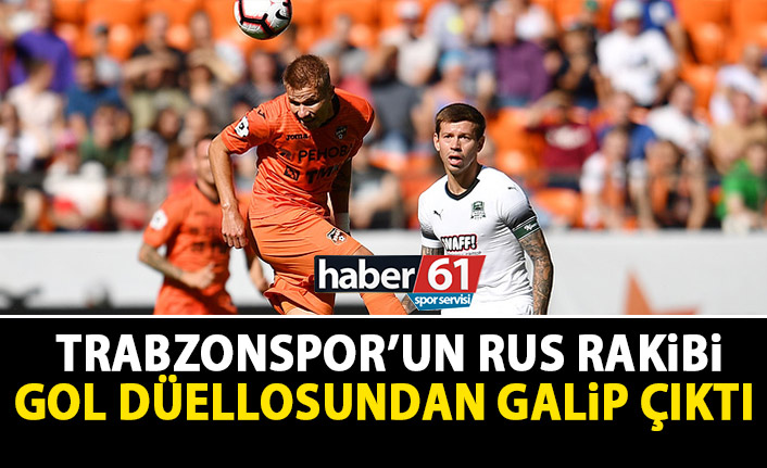 Trabzonspor’un rakibi Krasnodar gol düellosundan galip çıktı!